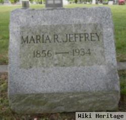 Maria R Jeffrey