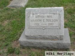 Marion E. Tolson