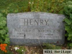 Warden P Henry Sr