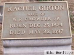 Rachel Rebecca Girton Crowder