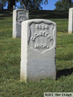 Pvt George C. Beebe