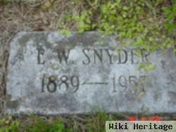 Edwin Walper Snyder