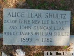 Alice Leak Shultz