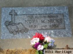 Nora H Nicks