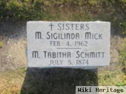 Sr M Sigilinda Mick