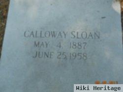 Calloway Sloan