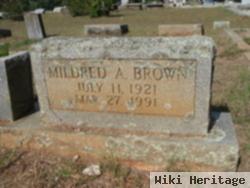 Mildred A. Brown