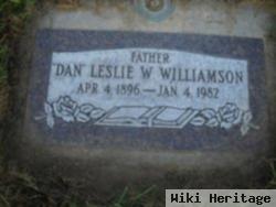 Daniel Leslie W. "dan" Williamson