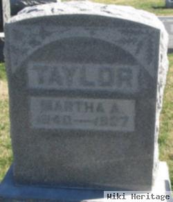 Martha A Slagle Taylor