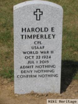 Harold Edward Timperley