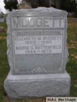 Malinda C. "madge" Mudgett Butterfield