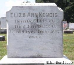 Eliza Ann Kendig