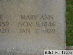 Mary Ann Bobbitt