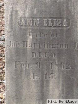 Mrs Ann Eliza Wesley Harrington