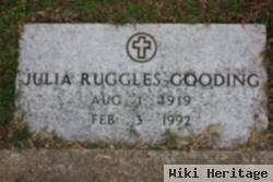 Julia Ruggles "ruggie" Creech Gooding