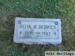 Delia M Dedrick