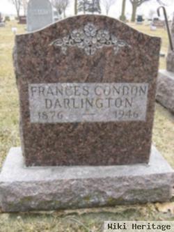 Frances Condon Darlington