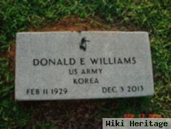 Donald E "don" Williams