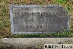 Mary Pauline "polly" Russell Reinhardt