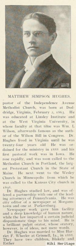 Rev Matthew Simpson Hughes