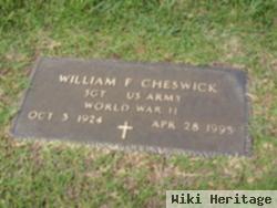 William F Cheswick