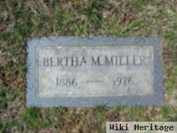 Bertha M. Miller Miller