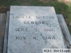 Lucille Dickson Benson