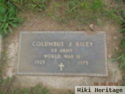 Columbus J Riley