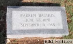 Warren Bachus