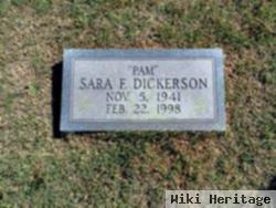 Sara F. "pam" Dickerson