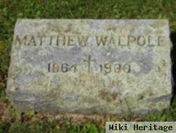 Matthew Walpole