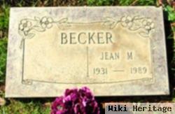 Jean M Becker