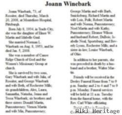 Joann Martin Winebark