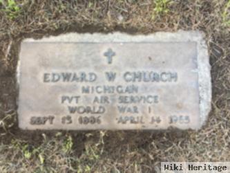 Edward W Church