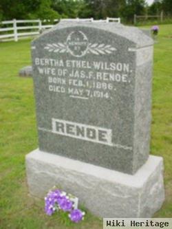 Bertha Ethel Wilson Renoe