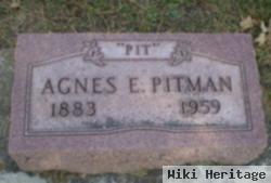 Agnes E "pit" Pittman