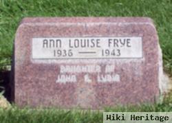 Ann Louise Frye