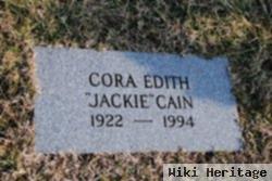 Cora Edith "jackie" Cain