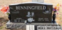 Bobby Lee Benningfield