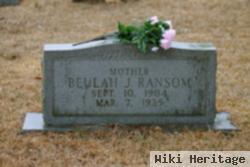 Beulah J. Ransom