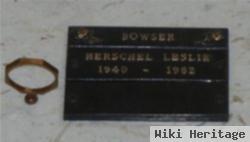 Herschel Leslie Bowser