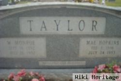 Mae Hopkins Taylor