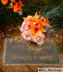 Frances V Clem Boyce