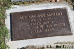 Jack Monroe Manary
