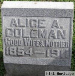 Alice A Coleman