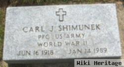 Carl J Shimunek, Sr