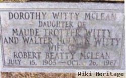 Dorothy Witty Mclean