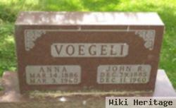 John R Voegeli