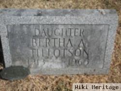 Bertha Tillotson