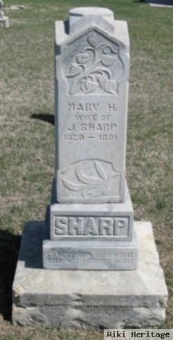 Mary H Sharp